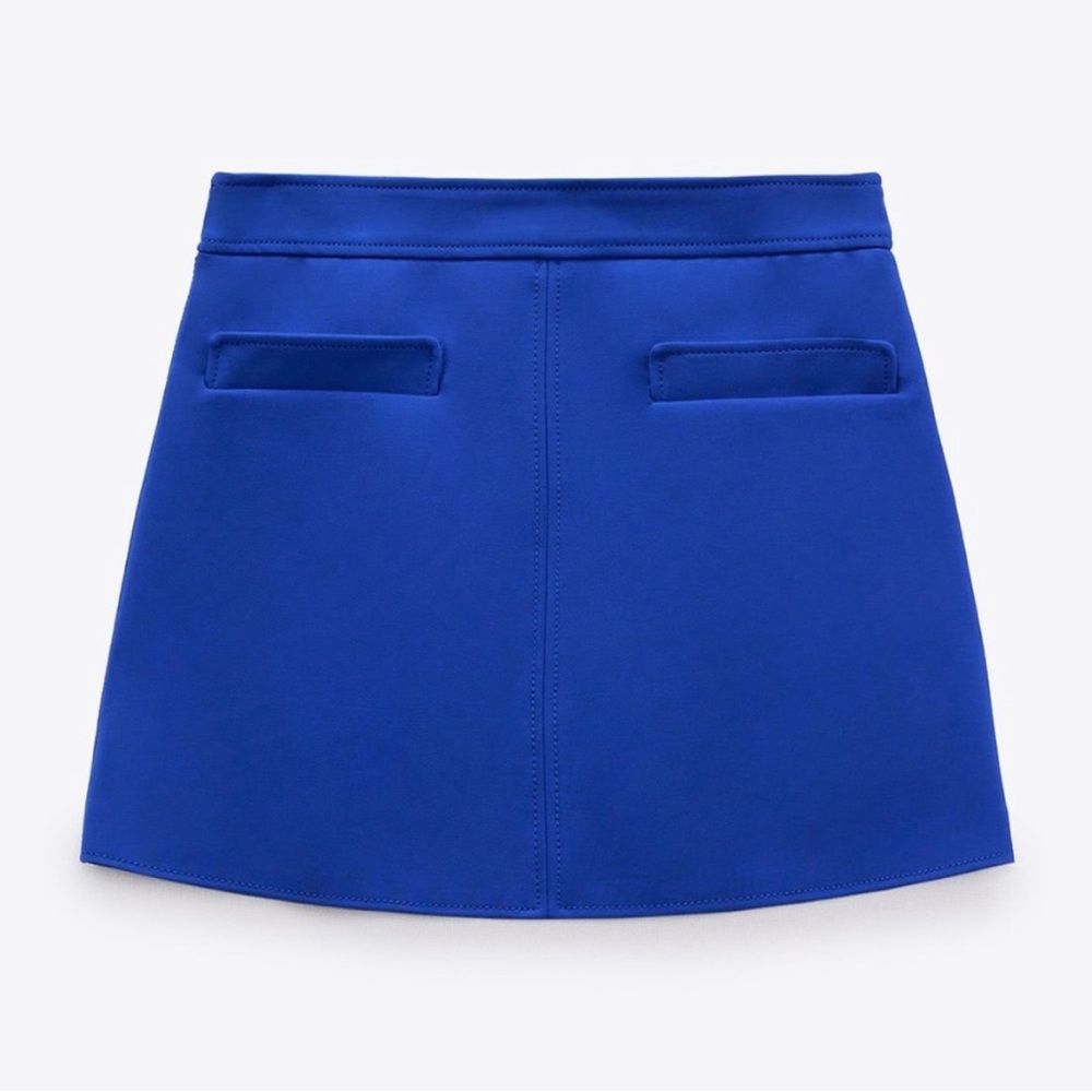 Blue Zara mini skirt size xs